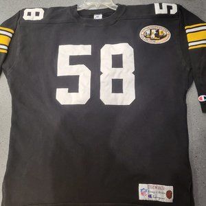 Pittsburgh Steelers Throwback #58 Jack Lambert Jersey